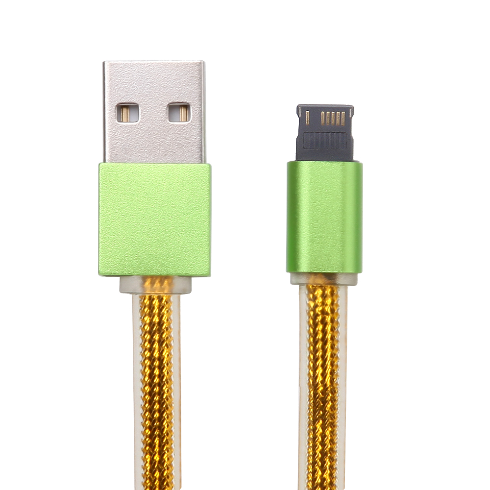 Pretty jacket Flat 6pin usb cable WK-QSNEWJ001